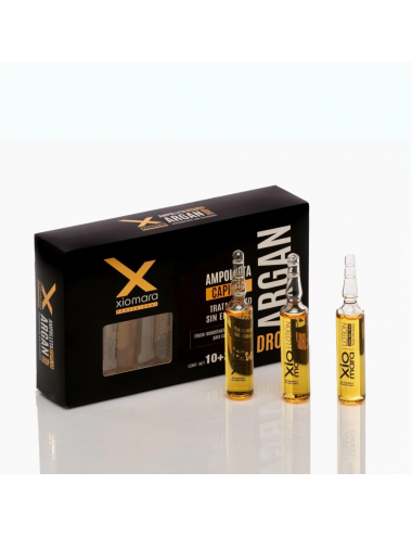 Caja De Ampolletas Xiomara Argan Drop 12pz
