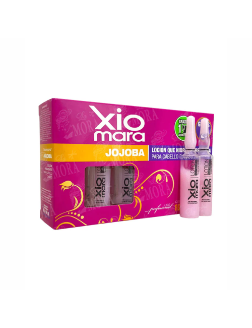 Caja De Ampolletas Xiomara Jojoba 12pz