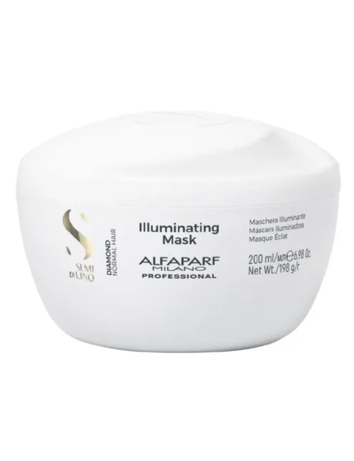 Mascarilla Alfaparf Milano Semi di Lino Diamond Illuminating Mask 200 ml