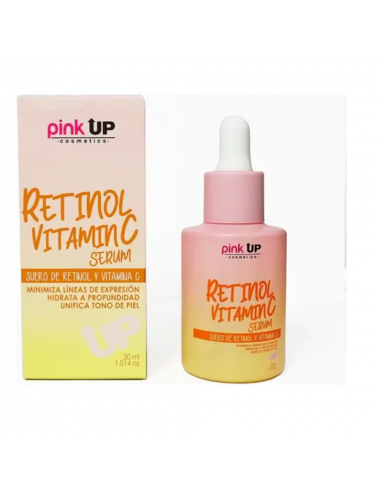 Serum Retinol Y Vitamina C Pink Up 30ml