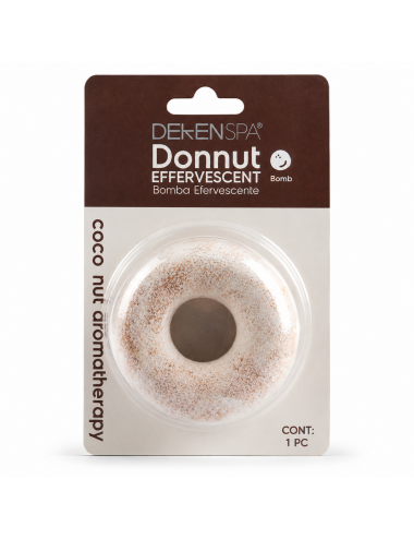 Bomba Efervescente Donnut Coconut Deken