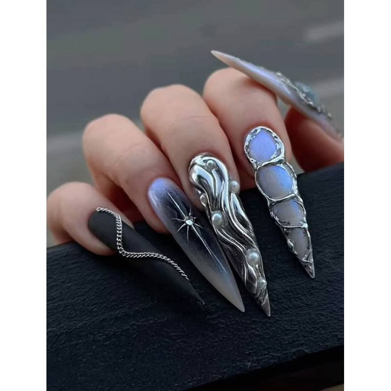 Gel Especial para Efectos y Relieves Negro 15g Fantasy Nails