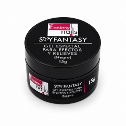 Gel Especial para Efectos y Relieves Negro 15g Fantasy Nails