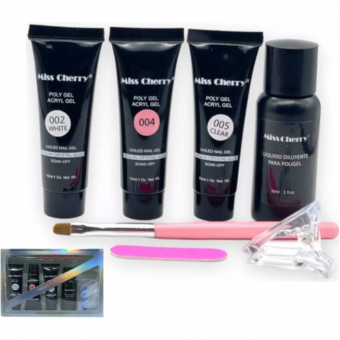 KIT DE POLYGEL MISS CHERRY